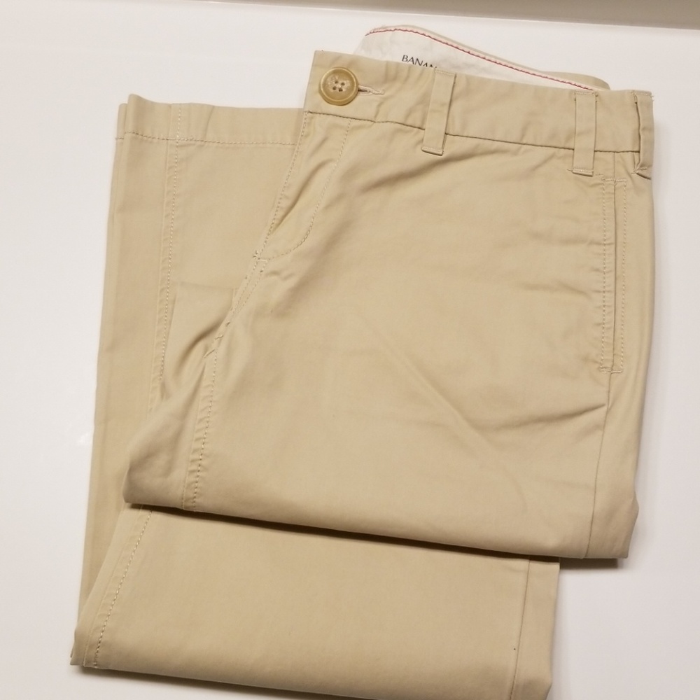 Banana Republic Khaki Slacks - size 4